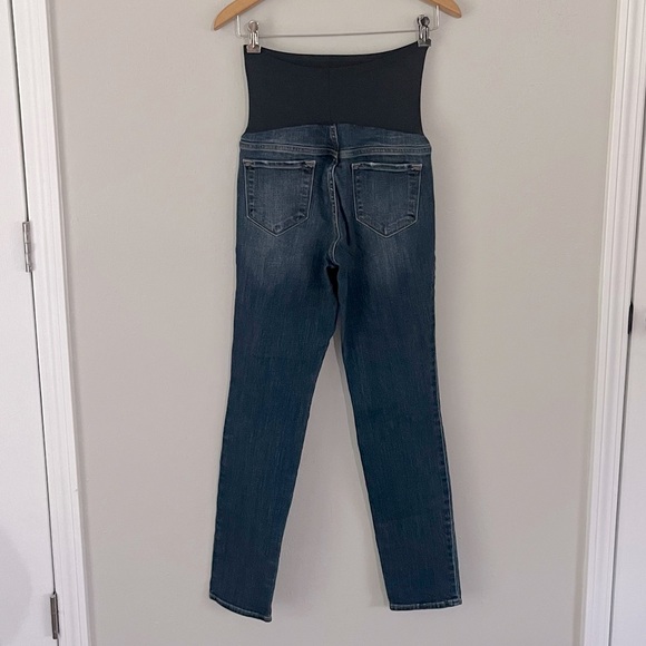 Old Navy Skinny Full Panel Maternity Jeans Size 4 Regular - Picture 4 of 9